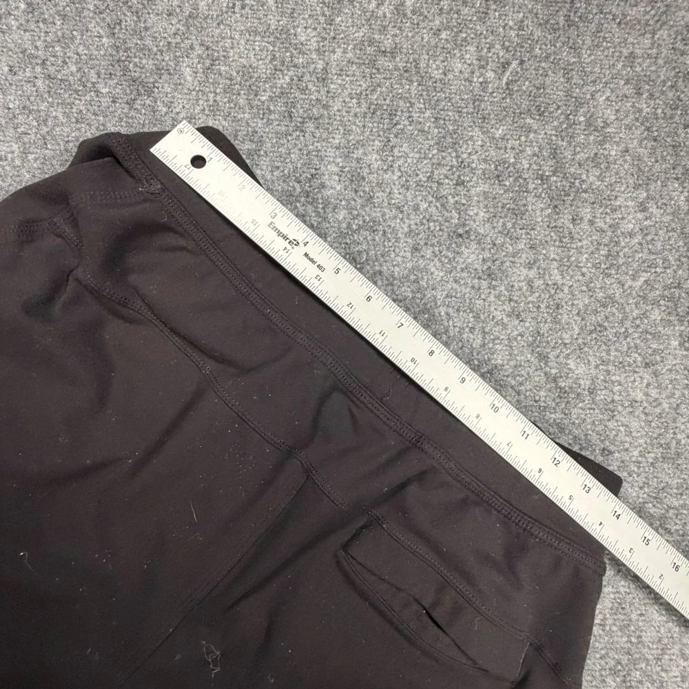 Lululemon Mens City Sweat Shorts Black Size L Raw Hem Athletic Loungewear 0694
